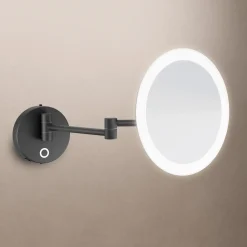 Origins Living Sloane Round LED Illuminated Magnifying Mirror - 215mm