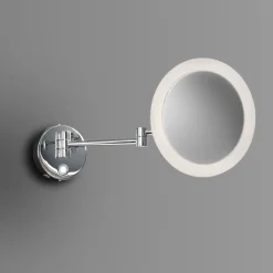 Origins Living Sloane Round LED Illuminated Magnifying Mirror - 215mm