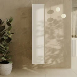 Oslo 1600mm Tall Wall Mounted Storage Unit