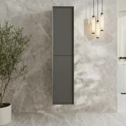 Oslo 1600mm Tall Wall Mounted Storage Unit