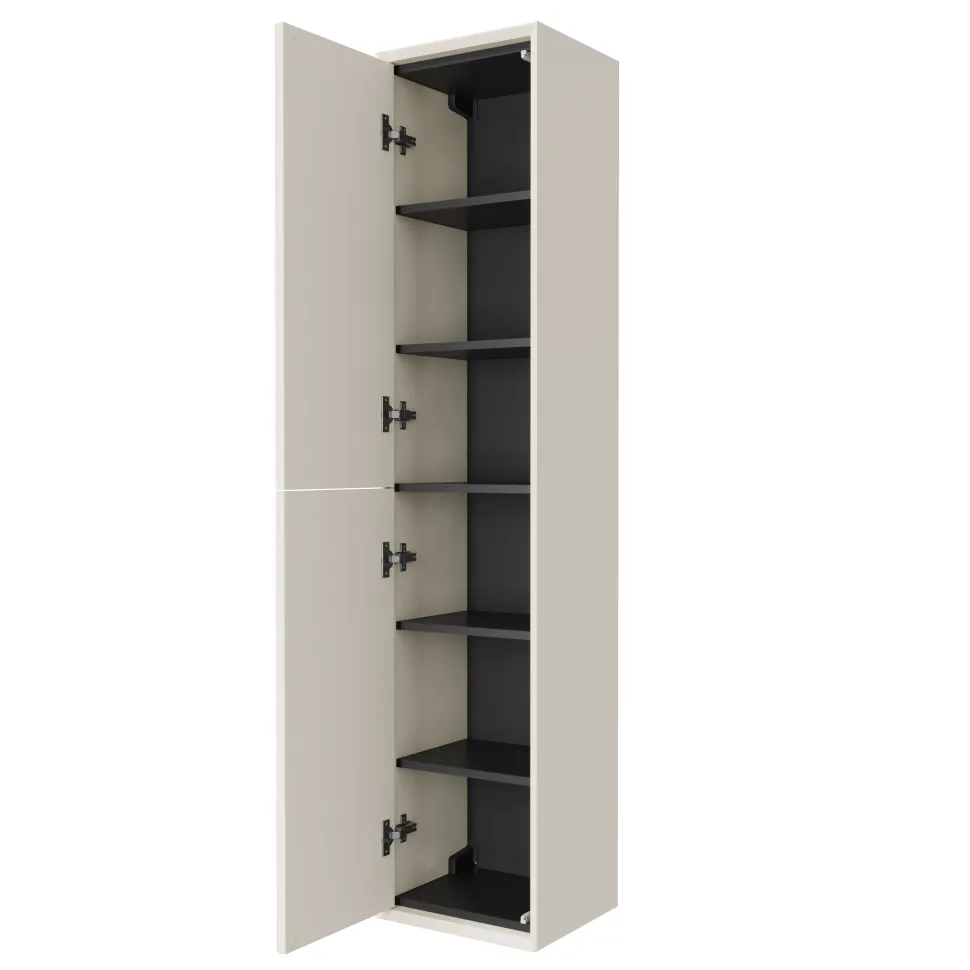 Oslo 1600mm Tall Wall Mounted Storage Unit