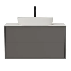 Oslo 1000mm Wall Mounted Vanity Unit & Sintered Stone Countertop
