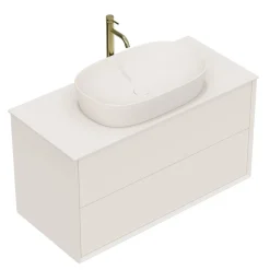 Oslo 1000mm Wall Mounted Vanity Unit & Sintered Stone Countertop