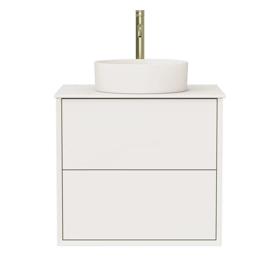 Oslo 600mm Wall Mounted Vanity Unit & Sintered Stone Countertop