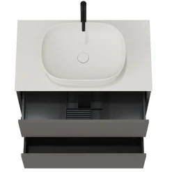 Oslo 800mm Wall Mounted Vanity Unit & Sintered Stone Countertop