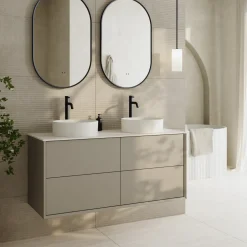Oslo 1200mm Wall Mounted Vanity Unit & Sintered Stone Countertop