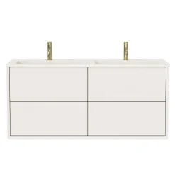 Oslo 1200mm Wall Mounted Vanity Unit & Matt White Basin