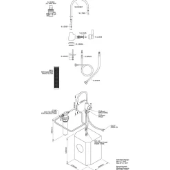 Perrin & Rowe Langbourn Mini Instant Hot Water Tap