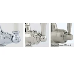 Perrin & Rowe Phoenician Twin Crosshead Monobloc Mixer with Swivel Spout