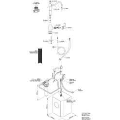 Perrin & Rowe Provence Mini Instant Hot Water Tap