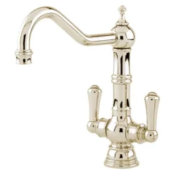 Perrin & Rowe Provence Twin Lever Monobloc Sink Mixer