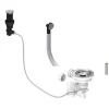 Polished Chrome Presto Automatic Waste Kit for Thomas Denby 1 Bowl Ceramic Kitchen Sinks