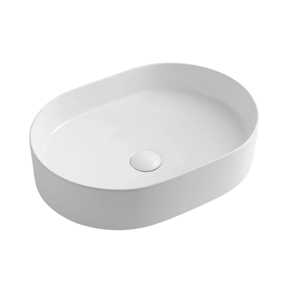 Poppy Oval Countertop Basin - 505 x 375mm