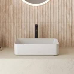 Poppy Rectangular Countertop Basin - 510 x 384mm