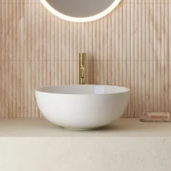 Poppy Round Countertop Basin - 355mm
