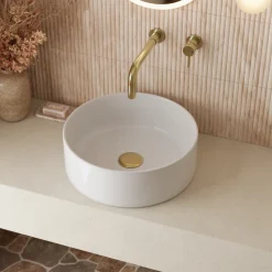 Poppy Small Round Countertop Basin - 310mm