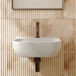 Poppy Wall Hung Cloakroom Basin - 425 x 290mm