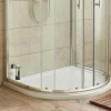 Primrose D Shaped Shower Tray - 1050 x 950mm