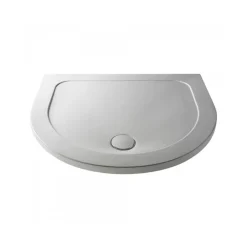 Primrose D Shaped Shower Tray - 1050 x 950mm