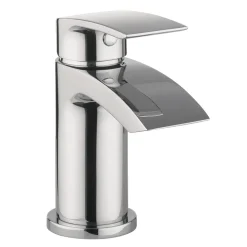 Proflow Tiera Basin Mixer with Clicker Waste & Bath Filler Value Pack