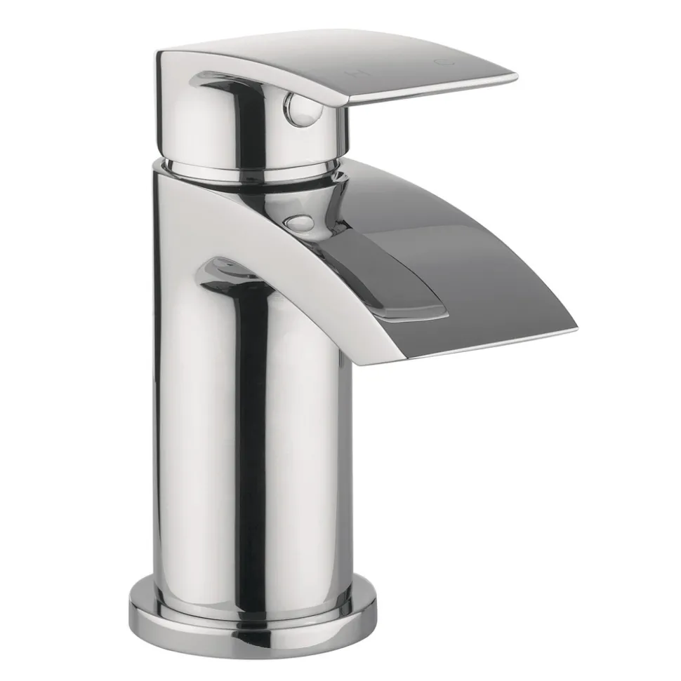 Proflow Tiera Basin Mixer with Clicker Waste & Bath Filler Value Pack