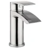Proflow Tiera Waterfall Basin Mixer with Clicker Waste