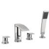 Proflow Tiera Waterfall 4 Hole Bath Shower Mixer