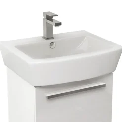 Pura Bloque Single Lever Basin Mixer with Clicker Waste