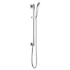 Pura Bloque Slide Rail with Outlet Elbow & Single Function Handset