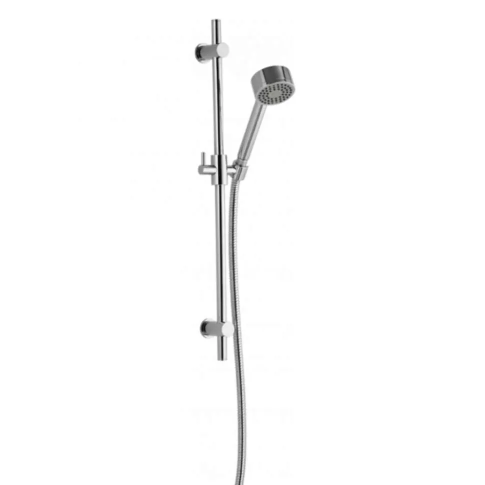 Pura Contemporary Slide Rail Kit with Single Function ABS Handset