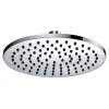 Pura Deluxe 200mm Round Brass Shower Head with Swivel Joint