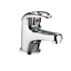 Pura DV8 Eco Mini Basin Mixer with Clicker Waste