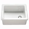 RAK Gourmet Laboratory White Ceramic Single Bowl Sink - 460mm x 365mm