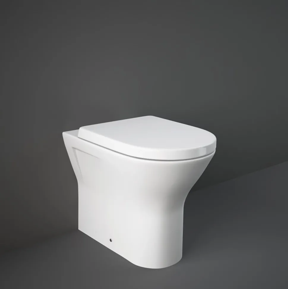 RAK Resort Back to Wall Rimless Toilet with Soft Close Seat