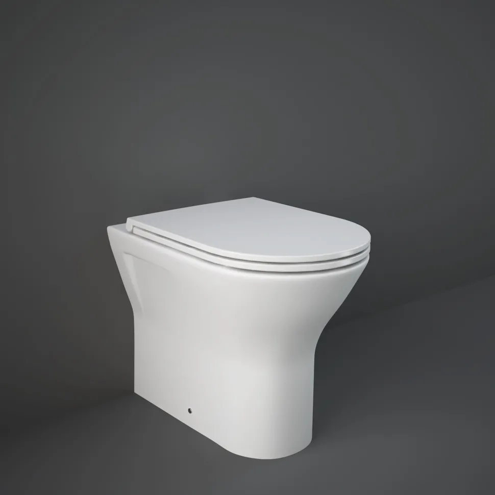 RAK Resort Back to Wall Rimless Toilet with Soft Close Seat