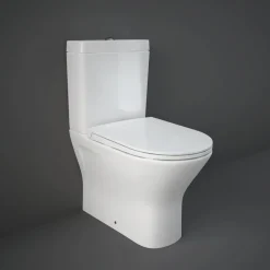 RAK Resort Maxi Comfort Height Rimless Full Back to Wall Toilet & Soft Close Seat