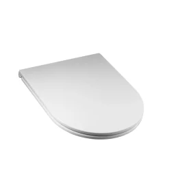 RAK Resort Maxi Quick Release Slimline Soft Close Toilet Seat for Rimless Toilets