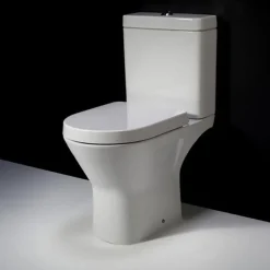 RAK Resort Mini Rimless Close Coupled Toilet & Soft Close Seat