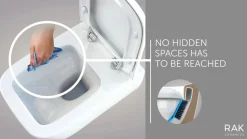 RAK Resort Mini Rimless Close Coupled Toilet & Soft Close Seat