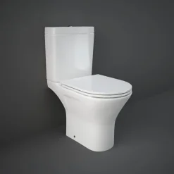 RAK Resort Mini Rimless Close Coupled Toilet & Soft Close Seat