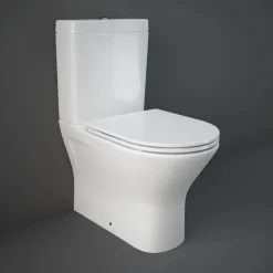 RAK Resort Mini Rimless Fully Back to Wall Toilet & Soft Close Seat