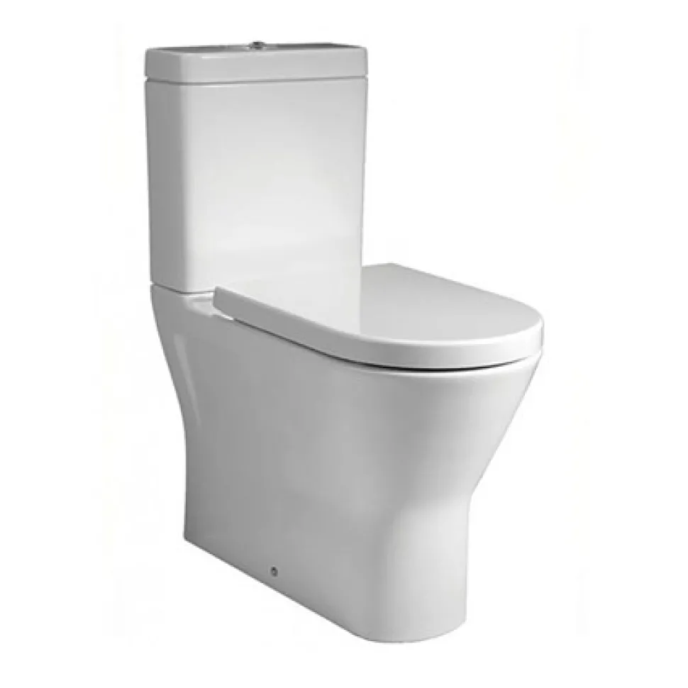 RAK Resort Mini Rimless Fully Back to Wall Toilet & Soft Close Seat