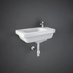 RAK Resort Wall Hung Small Cloakroom Basin 450mm