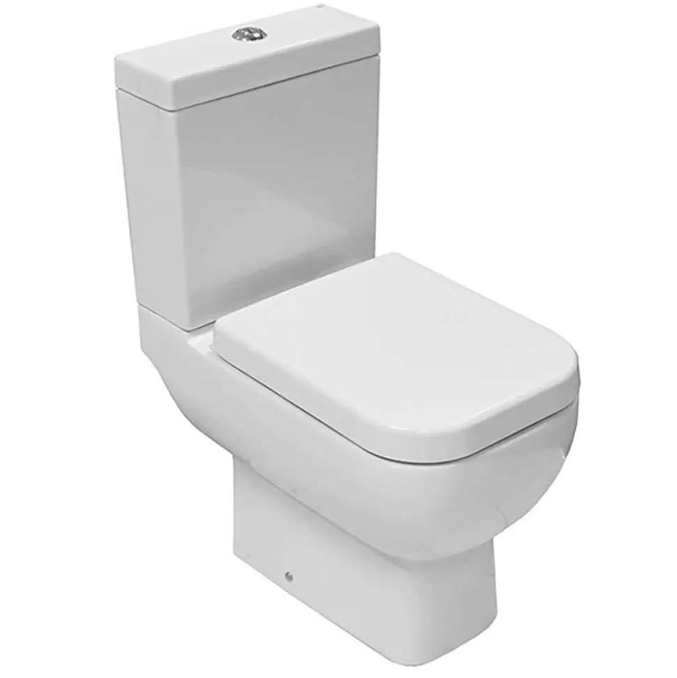 RAK Series 600 Close Coupled Toilet & Soft Close Seat