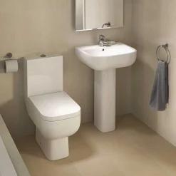 RAK Series 600 Close Coupled Toilet & Soft Close Seat