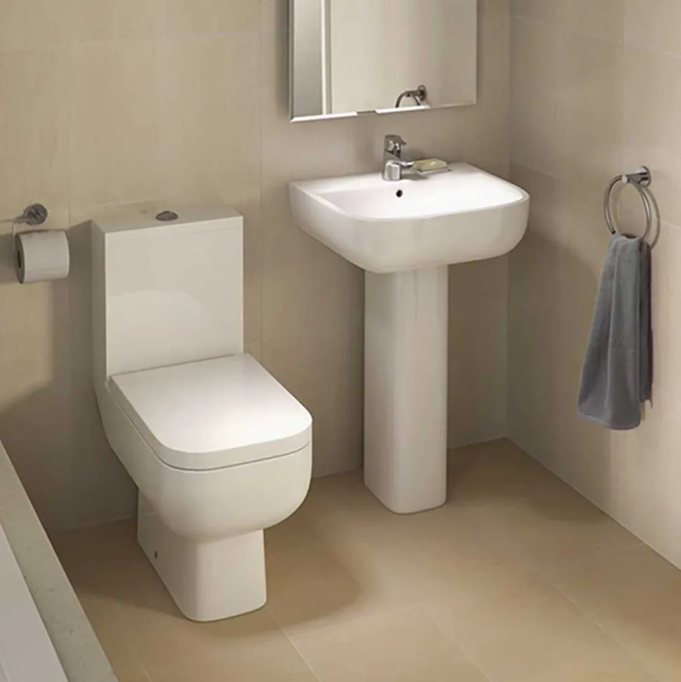 RAK Series 600 Close Coupled Toilet & Soft Close Seat