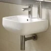 RAK Series 600 Wall Hung Cloakroom Hand Basin - 1 Tap Hole