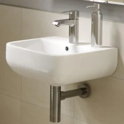RAK Series 600 Wall Hung Cloakroom Hand Basin - 1 Tap Hole