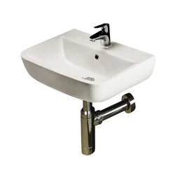 RAK Series 600 Wall Hung Cloakroom Hand Basin - 1 Tap Hole