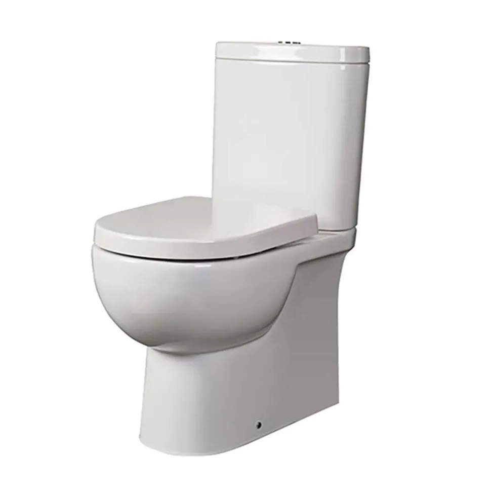 RAK Tonique Close Coupled Fully Back to Wall Toilet & Soft Close Seat